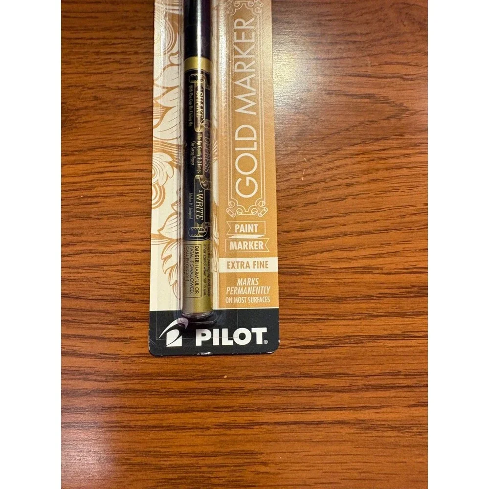 Pilot Gold Paint Marker 41500 0.5mm Extra Fine Point